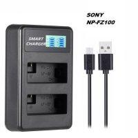 Camera Battery Charger for Sony NP-FW50, Sony Alpha 7, A7, Alpha 7R, A7R, A7R II, A7 II, A6500