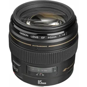 Canon EF 85mm f1.8 USM Full Frame Prime Lens