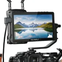 FEELWORLD F5 Pro V4, 6 inch Touch Screen DSLR Camera Field Monitor, 3D, LUT, 4K, HDMI, Tilt Arm