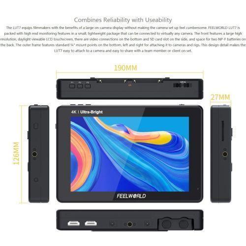 FEELWORLD-LUT7-7-inch-IPS-Screen-FHD-1920x1200-2200-nits-HDMI-4K-Touch-Screen-Camera-Field-Monitor-7 FEELWORLD-LUT7-7-inch-IPS-Screen-FHD-1920x1200-2200-nits-HDMI-4K-Touch-Screen-Camera-Field-Monitor-7
