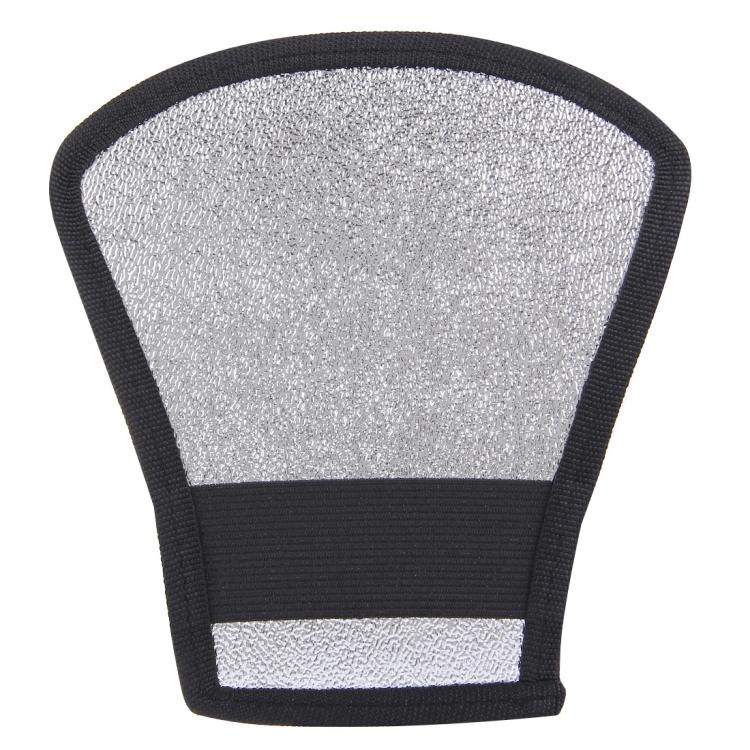 2-in-1-Silver-White-Fan-shaped-Folding-Reflector-Board 2-in-1-Silver-White-Fan-shaped-Folding-Reflector-Board