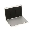 3 in 1 Memory Card Aluminum Alloy Protective Case Box for 3 SD Cards