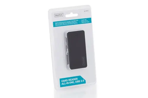 Digitus Card Reader All in one, USB 3.0 (5 Gbs), USB 2.0, USB 1.1 2 Digitus Card Reader All in one, USB 3.0 (5 Gbs), USB 2.0, USB 1.1 2