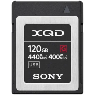 Sony 120GB G Series XQD Memory Card, 440MBs