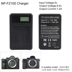 Camera-Battery-Charger-For-Sony-NP-FZ100-Sony-Alpha-a7-III-a7R-III-a9-alpha-9-ILCE-9-4