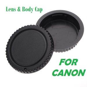 Camera-Body-And-Rear-Lens-Cap-For-Canon