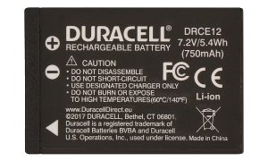 Duracell Digital Camera Battery For Canon LP-E12, LPE12, 7.2V, 750m/Ah - Image 4