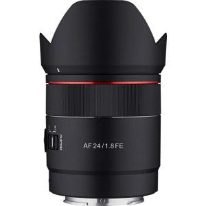 Samyang Full Frame 24mm f1.8 AF Wide Angle Lens for Sony E Mount