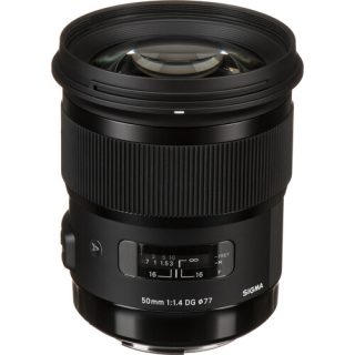 Sigma 50mm f1.4 DG HSM Full Frame Prime Lens for Nikon