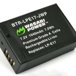 Wasabi-Power-Battery-for-Canon-LP-E17-LPE17-EOS-M3-M5-EOS-750D-760D-EOS-T6i-T6S-EOS-8000D-BEIJO-X8i-EOS-200D-R8-RP-R50