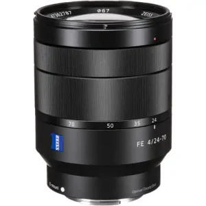 Sony 24-70 mm f4 ZA Vario - Tessar E OSS Full Frame Zoom Photo Lens for Sony E Mount
