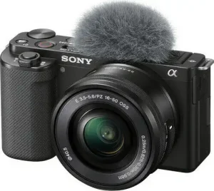 Sony ZV E10 Mirrorless Vlog Camera + 16 50mm F3.5 5.6 OSS Lens