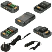 Universal Camera Battery Charger For Slr, Dslr, DV, DVR, Camera And Camcorder Li-ion, NiMH Batteries 4