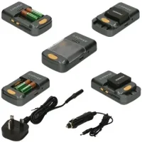Universal Camera Battery Charger For Slr, Dslr, DV, DVR, Camera And Camcorder Li-ion, NiMH Batteries 4