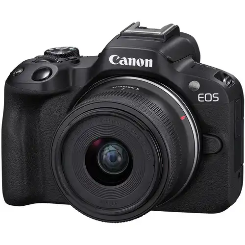 Canon EOS R50 Mirrorless Camera Kit RF S 18 45mm f4.5 6.3 IS STM Canon EOS R50 Mirrorless Camera Kit RF S 18 45mm f4.5 6.3 IS STM