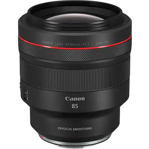 Canon RF 85mm f1.2L DS USM Full Frame Camera Lens Canon RF 85mm f1.2L DS USM Full Frame Camera Lens