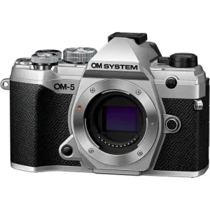Olympus OM 5 Mirrorless Camera (Body Only) Black, Silver 7