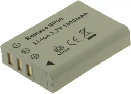 2 Power Camera Battery for Fujifilm NP 95 3.7 V 1800 mAh 2 Power Camera Battery for Fujifilm NP 95 3.7 V 1800 mAh