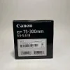 Canon EF 75 300mm f4 5.6 III Tele Zoom Full Frame Photo Lens for Canon EF Mount 6 Canon EF 75 300mm f4 5.6 III Tele Zoom Full Frame Photo Lens for Canon EF Mount 6