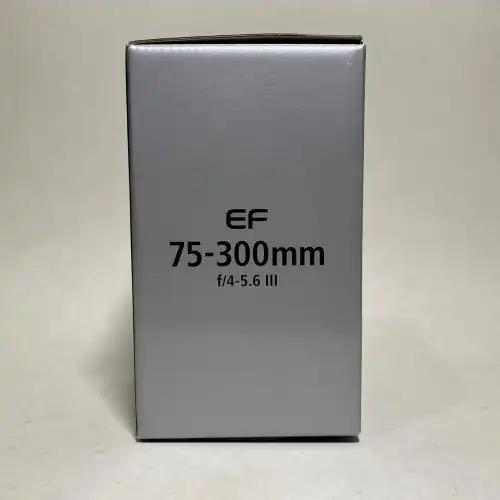 Canon EF 75 300mm f4 5.6 III Tele Zoom Full Frame Photo Lens for Canon EF Mount 7 Canon EF 75 300mm f4 5.6 III Tele Zoom Full Frame Photo Lens for Canon EF Mount 7