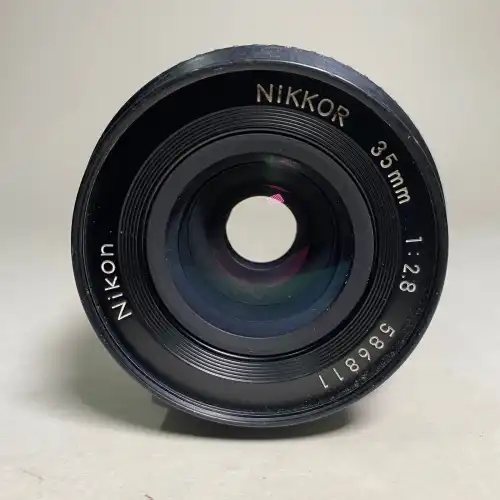 Nikon Ai s Nikkor 35mm f2.8 Wide Angle MF Lens (Japan) Used (7)