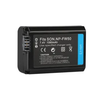 NP FW50 Battery For Sony A7, A7R, A7S, A3000, A5000, A6000, A6300, A6500 Camera 2