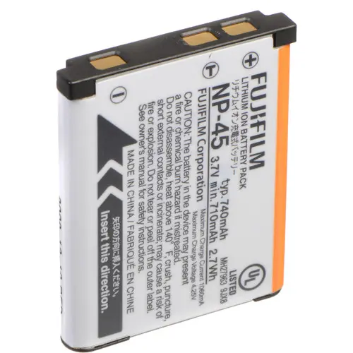 FUJIFILM NP 45 Rechargeable Lithium Ion Battery (710mAh) FUJIFILM NP 45 Rechargeable Lithium Ion Battery (710mAh)
