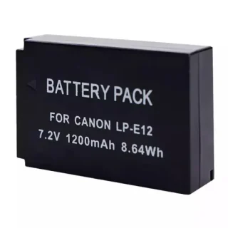 LP E12 Digital Camera Battery For Canon EOS M, M2, M10, M50, M100, M200,100D, Powershot SX70 HS