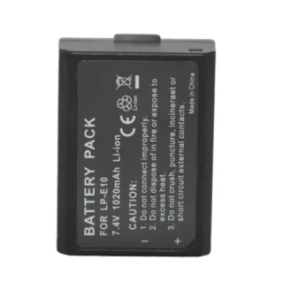 Lp e10 Digital Camera Battery For Canon EOS 1100D, 1200D, 1300, 2000D, 4000D