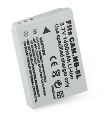 NB 5L Battery for Canon PowerShot SD Series, Digital ELPH, IXUS Series, IXY Digital Series Camera