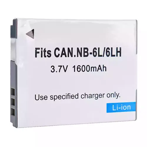 NB 6LH Camera Battery For Canon SX Series, D Series, ELPH 500 HS, IXUS, Digital IXUS