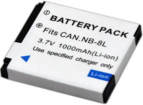 NB 8L Battery For Canon PowerShot A1200, A1200 IS, A22