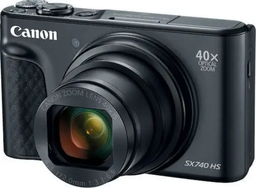 Canon PowerShot SX740 HS Compact Camera 20.3MP, 40x Zoom, FHD (1080p) Video
